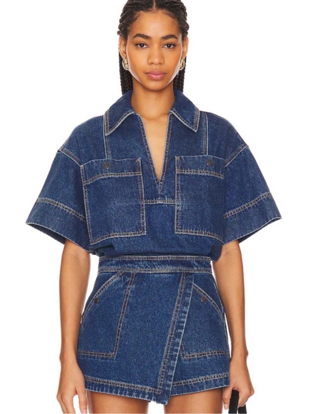 Shona Joy Sierra Denim Skort